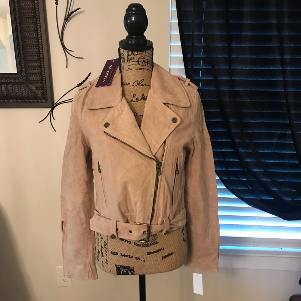 Juniors suede Motorcycle jacket